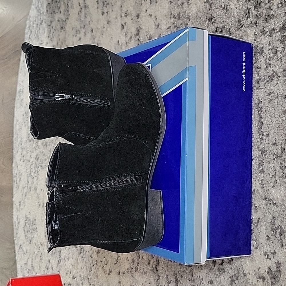 Suede Booties - Picture 3 of 4
